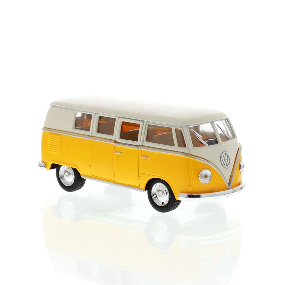 LittleStars VW Camper Van Довжина 13.5 см Масштаб 1:32 Жовтий, фото №2 LittleStars VW Camper Van Довжина 13.5 см Масштаб 1:32 Жовтий, фото №2