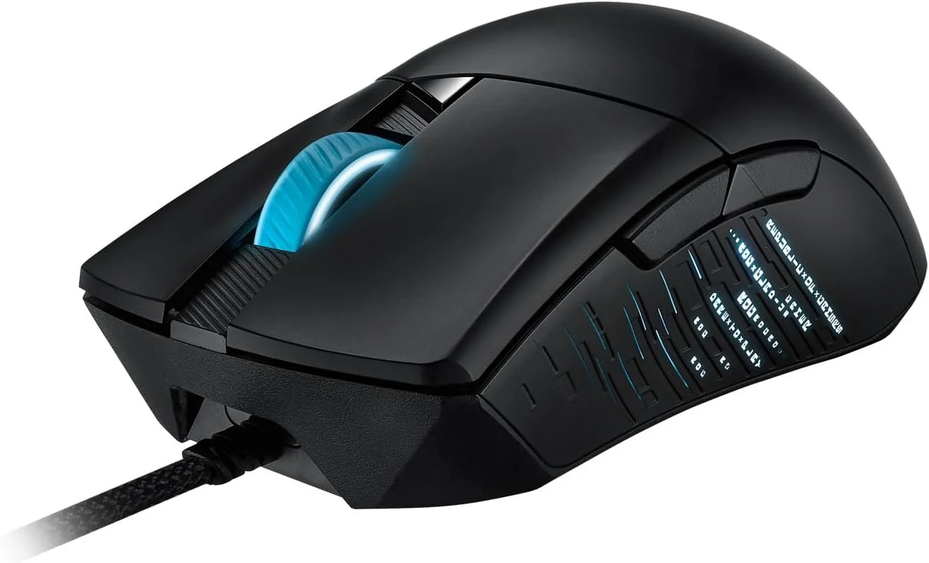 Ігрова миша ASUS ROG Gladius III / USB / ROG Оптичний / 26000 DPI / 6 кнопок / RGB підсвітка / Чорна, фото №3 Ігрова миша ASUS ROG Gladius III / USB / ROG Оптичний / 26000 DPI / 6 кнопок / RGB підсвітка / Чорна, фото №3