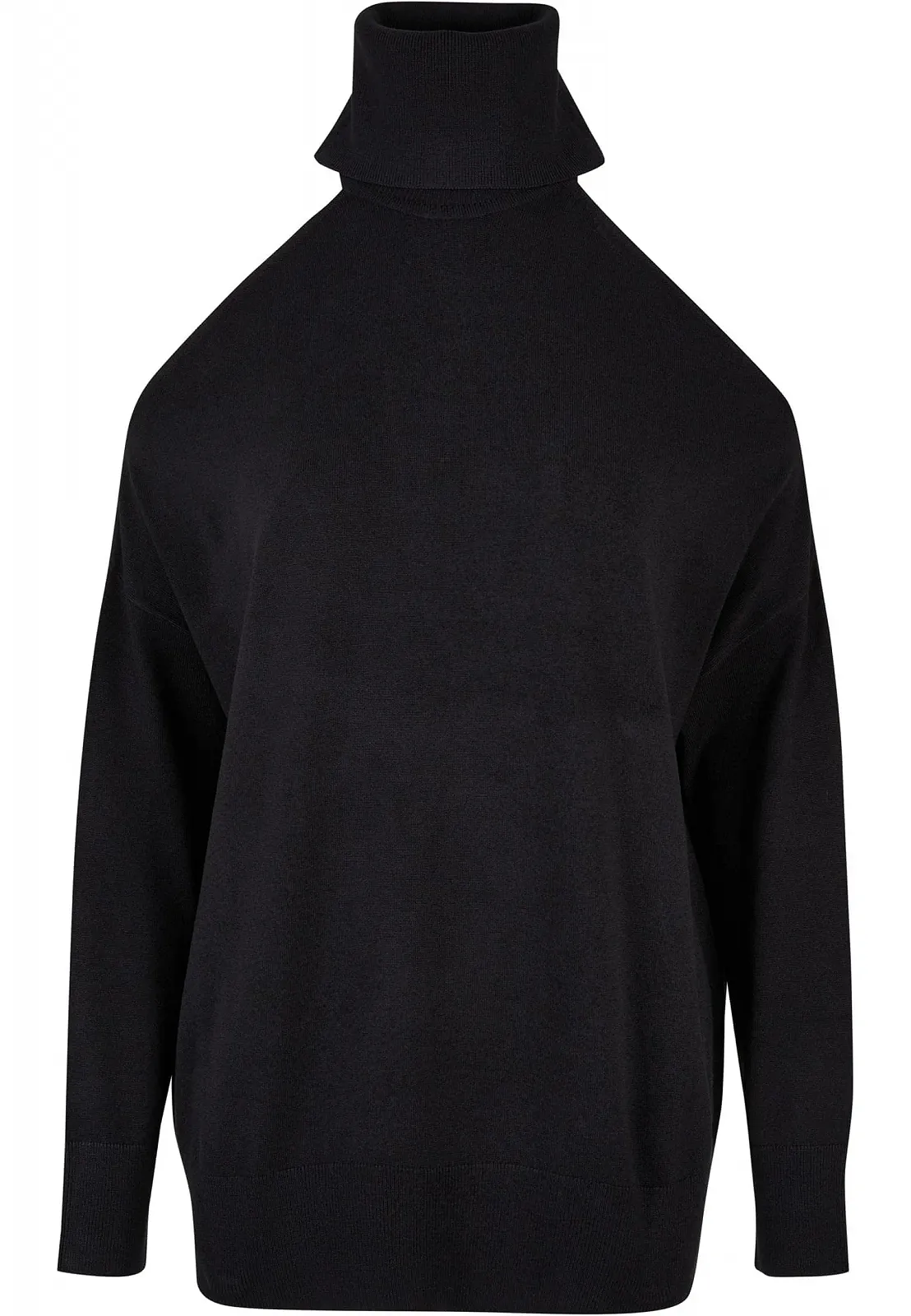 Свитшот Urban Classics с открытыми плечами и воротником-гольфом Женский, фото №5