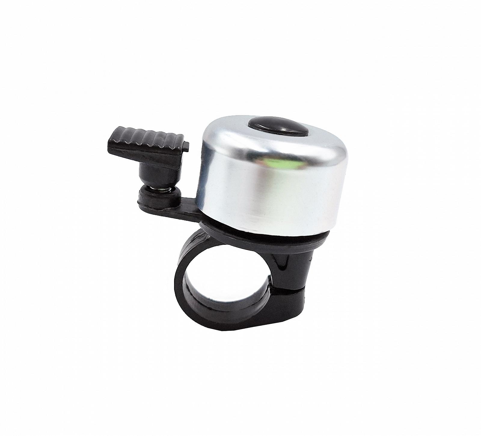 Велосипедный звонок механический A-Bike серебристый (G0000144), фото №1 Велосипедный звонок механический A-Bike серебристый (G0000144), фото №1