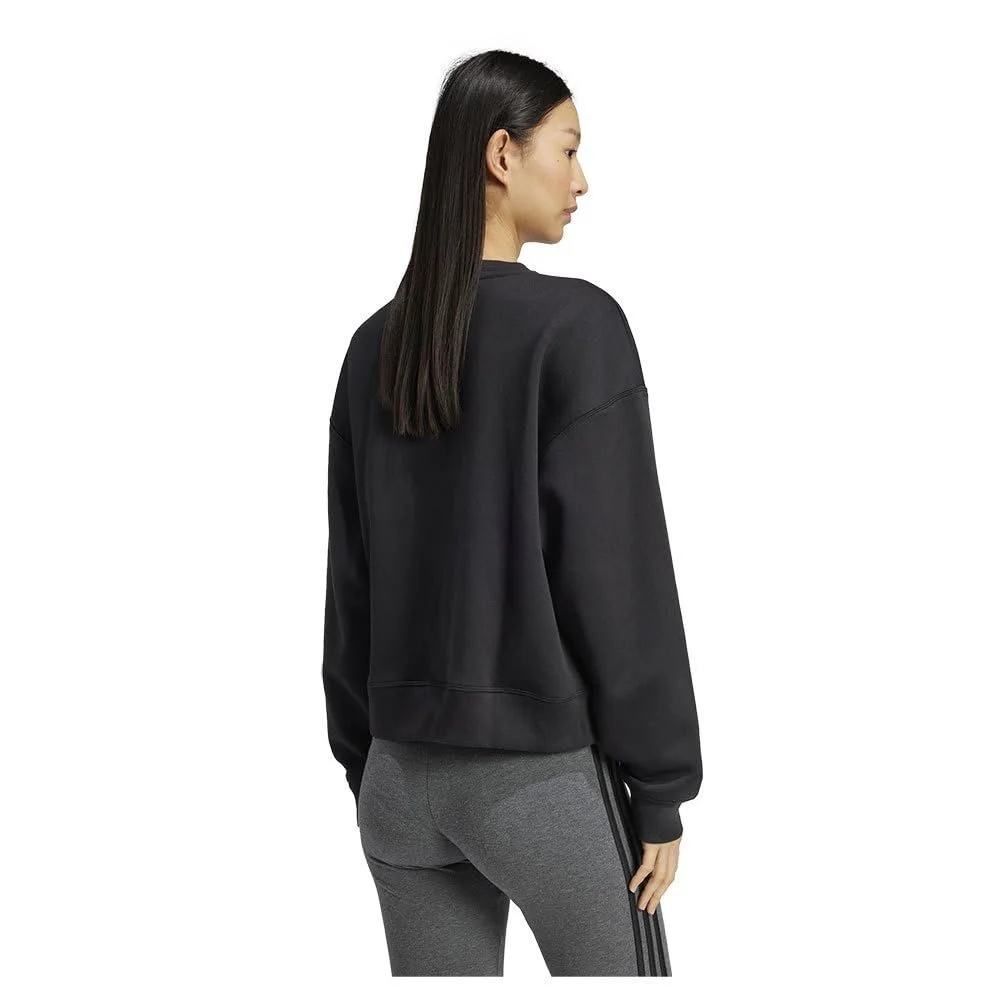 Женская толстовка adidas Signature Graphic Print Fleece свободного кроя с длинными рукавами (1 шт. в упаковке), фото №2