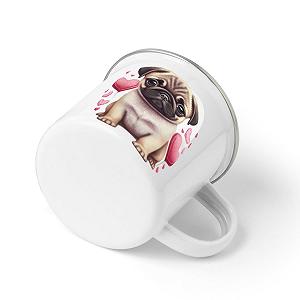 Эмалированная кружка детская Kids Adventure Baby Carlin White 354 мл, для горячих и холодных напитков synthetic.ua - Фото 1