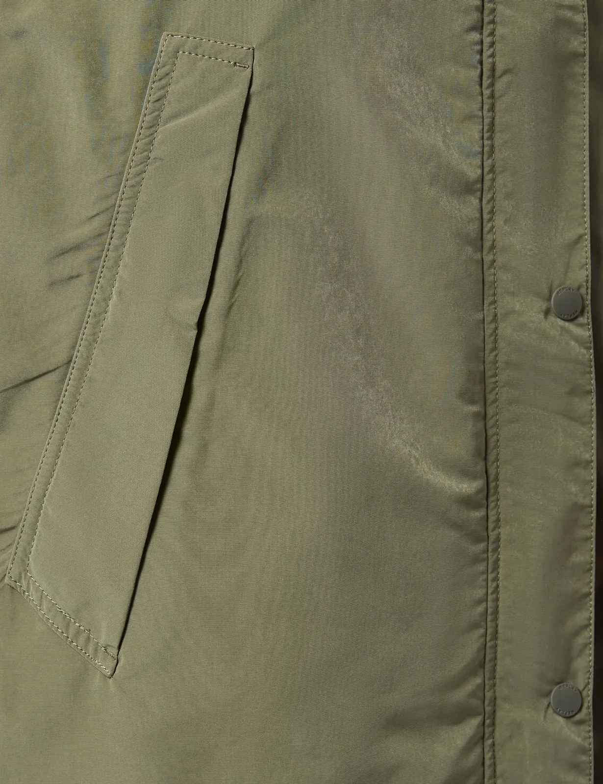 Жіноча парка Replay з планкою на ґудзиках, фото №4 Жіноча парка Replay з планкою на ґудзиках, фото №4