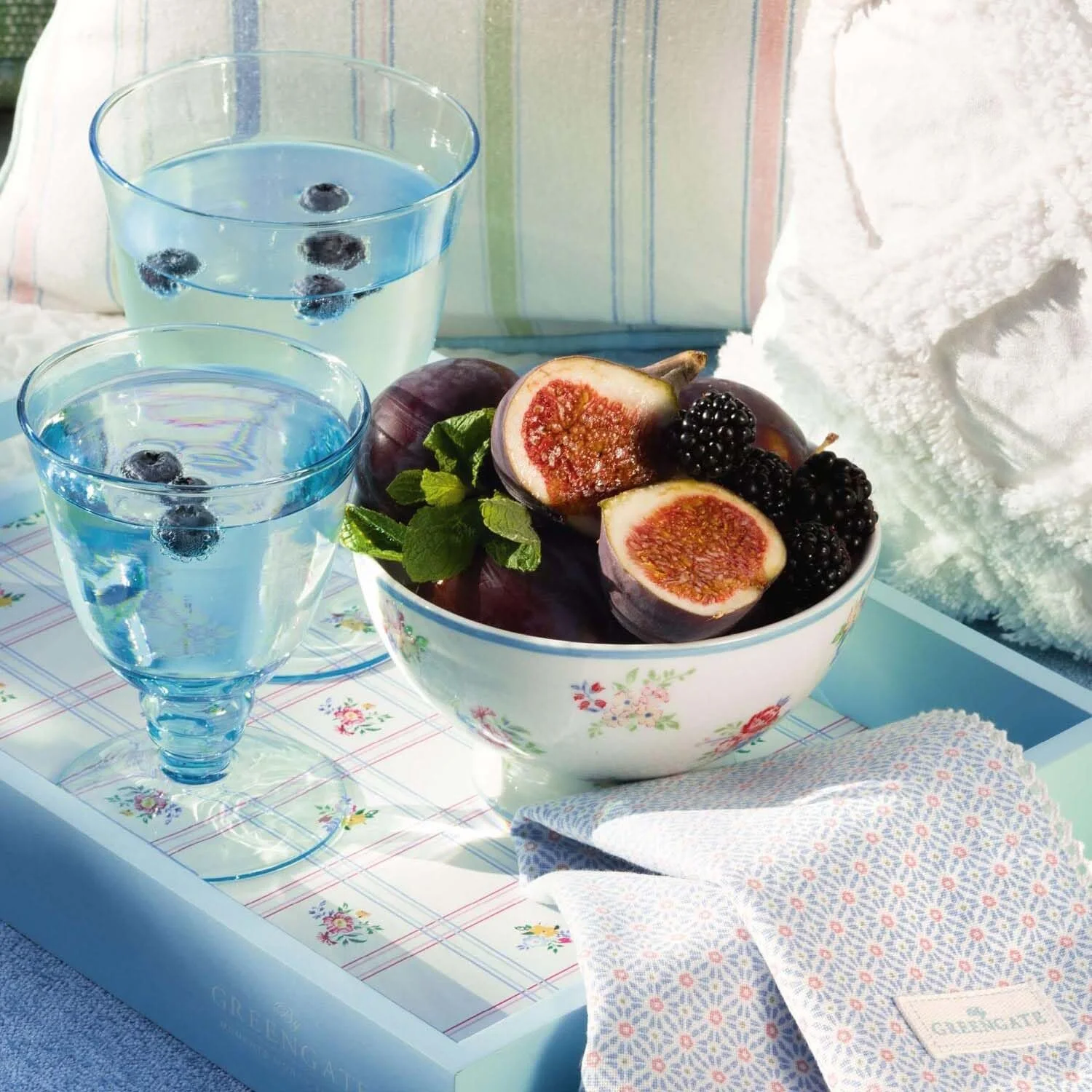 Суповая миска GreenGate Elena Petit White фарфоровая, фото №2