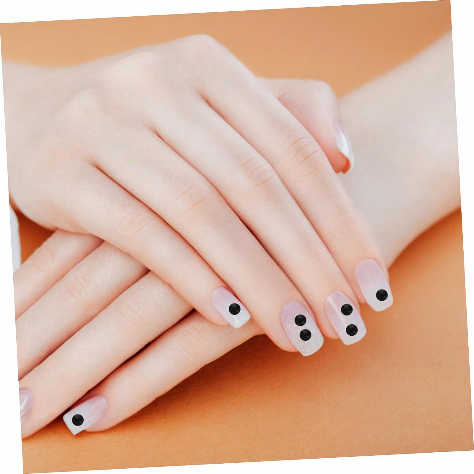 Стрази для нігтів PLAFOPE SS12 SS16 1440 штук, фото №3