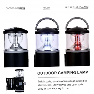 Ліхтар Toddmomy Campfire Портативний Мульти-викрутка Багатоцільовий Ручний Аварійний Кемпінговий Багатофункціональний Вуглецева сталь synthetic.ua - Фото 1