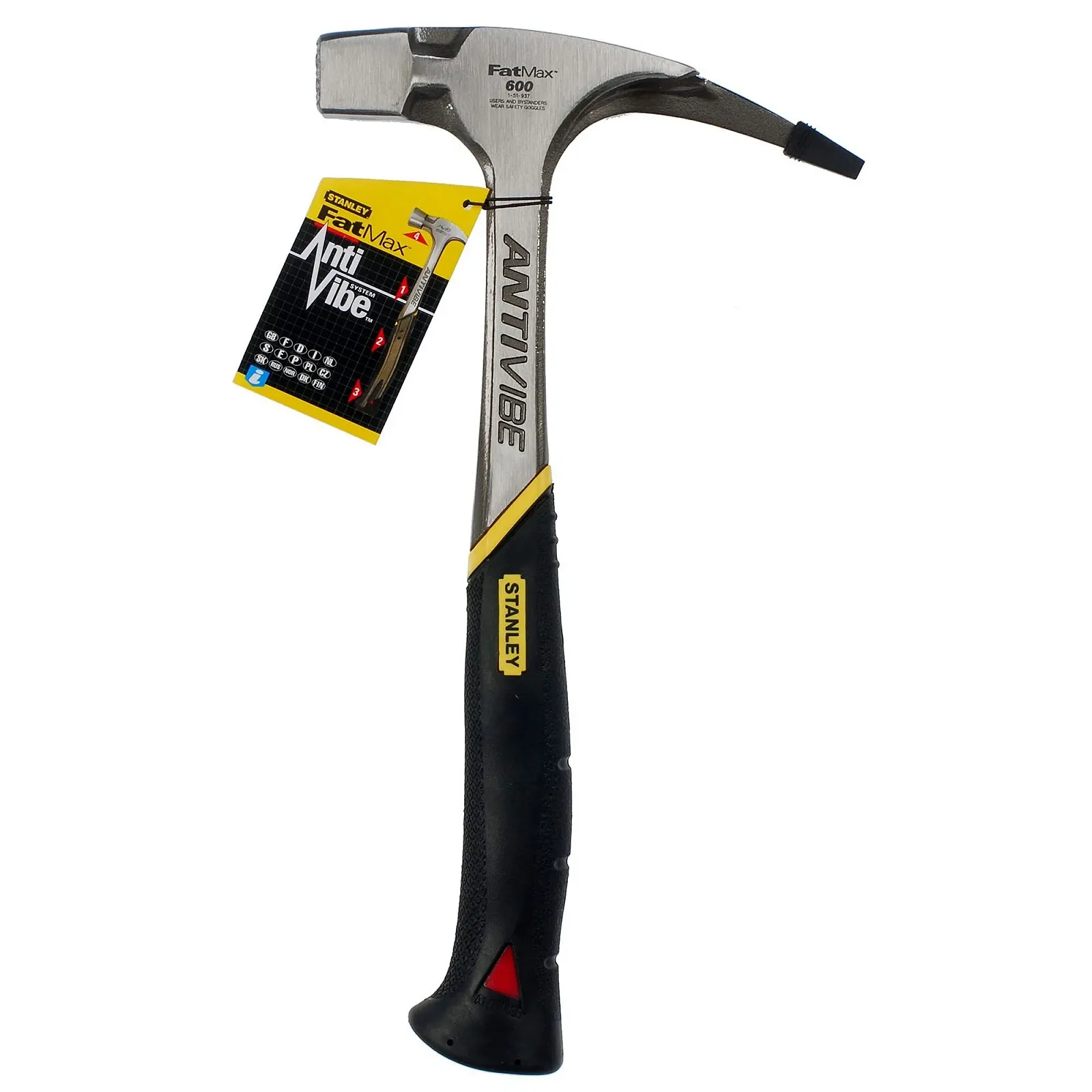 Молоток кровельщика и молоток каменщика Stanley FatMax Antivibe 1-51-937 1-54-022 570 г со стальной рукояткой, фото №2 Молоток кровельщика и молоток каменщика Stanley FatMax Antivibe 1-51-937 1-54-022 570 г со стальной рукояткой, фото №2