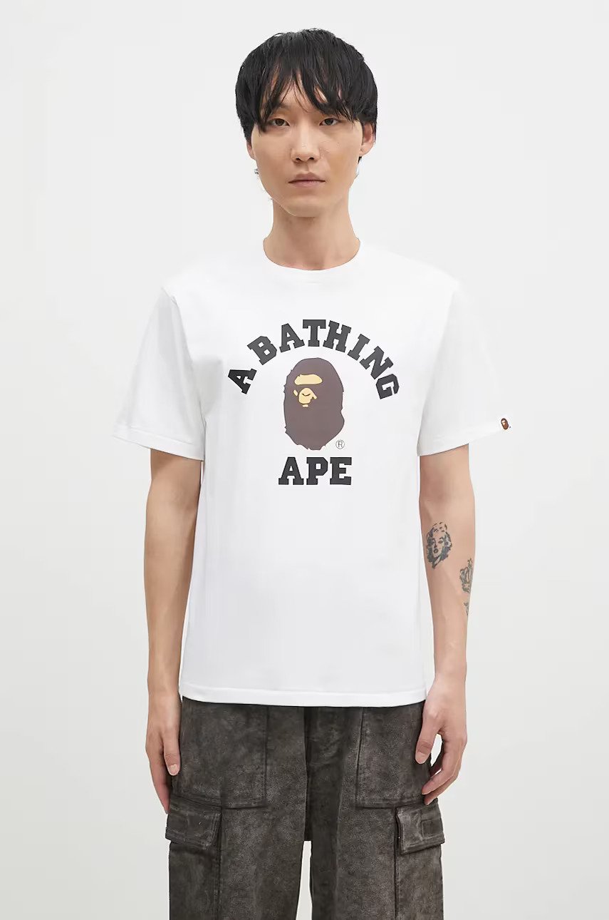 Футболка A BATHNIG APE COLLEGE TEE XL, фото №1