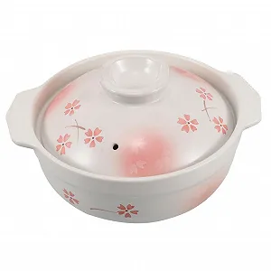 Глиняный горшок Donabe Японский жаростойкая керамика с крышкой - Фото 1