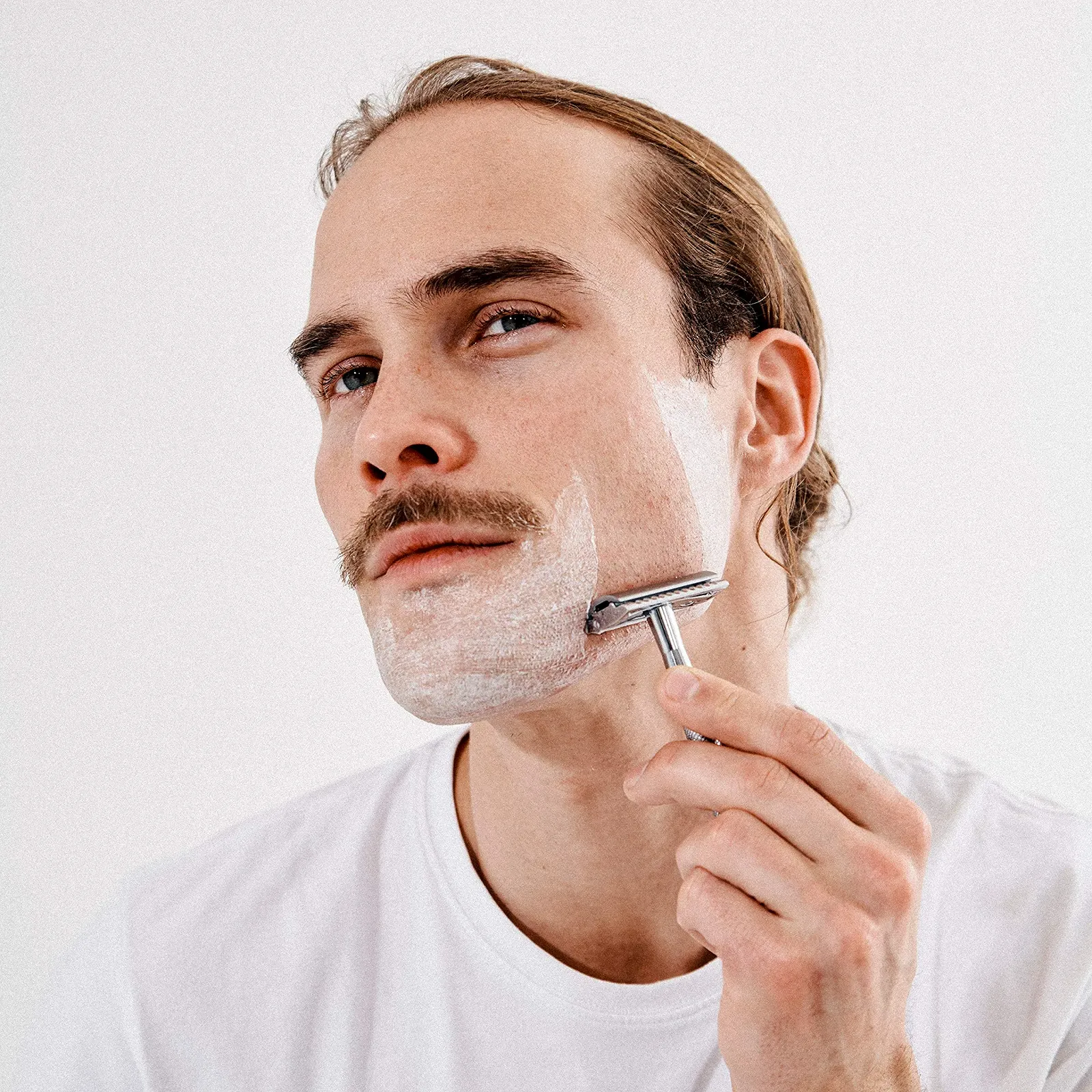 Т-образная бритва Brooklyn Soap Company Men's Safety Razor хромированный металл, фото №7