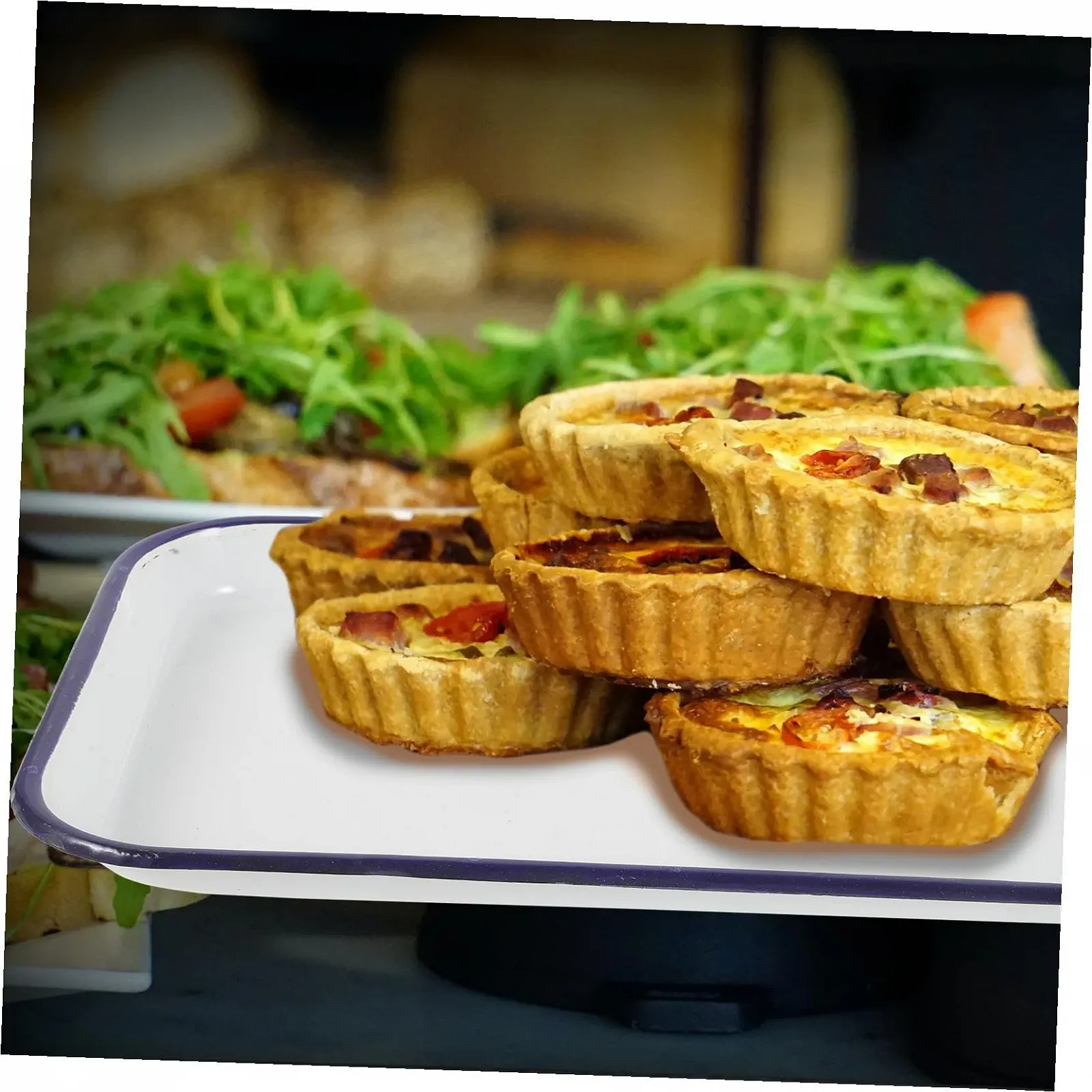 Деко для запікання емальоване прямокутне термостійке Біле, фото №2