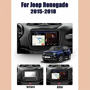 Штатна автомагнітола YUNTX BX-D04 для Jeep Renegade (2015-2018) / 9" / Сенсорна / 6/128Гб / Android 13 / Apple CarPlay / Android Auto / Bluetooth / WI-FI / GPS / USB ціна на synthetic.ua - Фото 1 Штатна автомагнітола YUNTX BX-D04 для Jeep Renegade (2015-2018) / 9" / Сенсорна / 6/128Гб / Android 13 / Apple CarPlay / Android Auto / Bluetooth / WI-FI / GPS / USB synthetic.ua - Фото 1