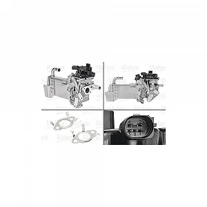 EGR-модуль VALEO 700436 ORIGINAL TEIL для AUDI SEAT - Фото 1