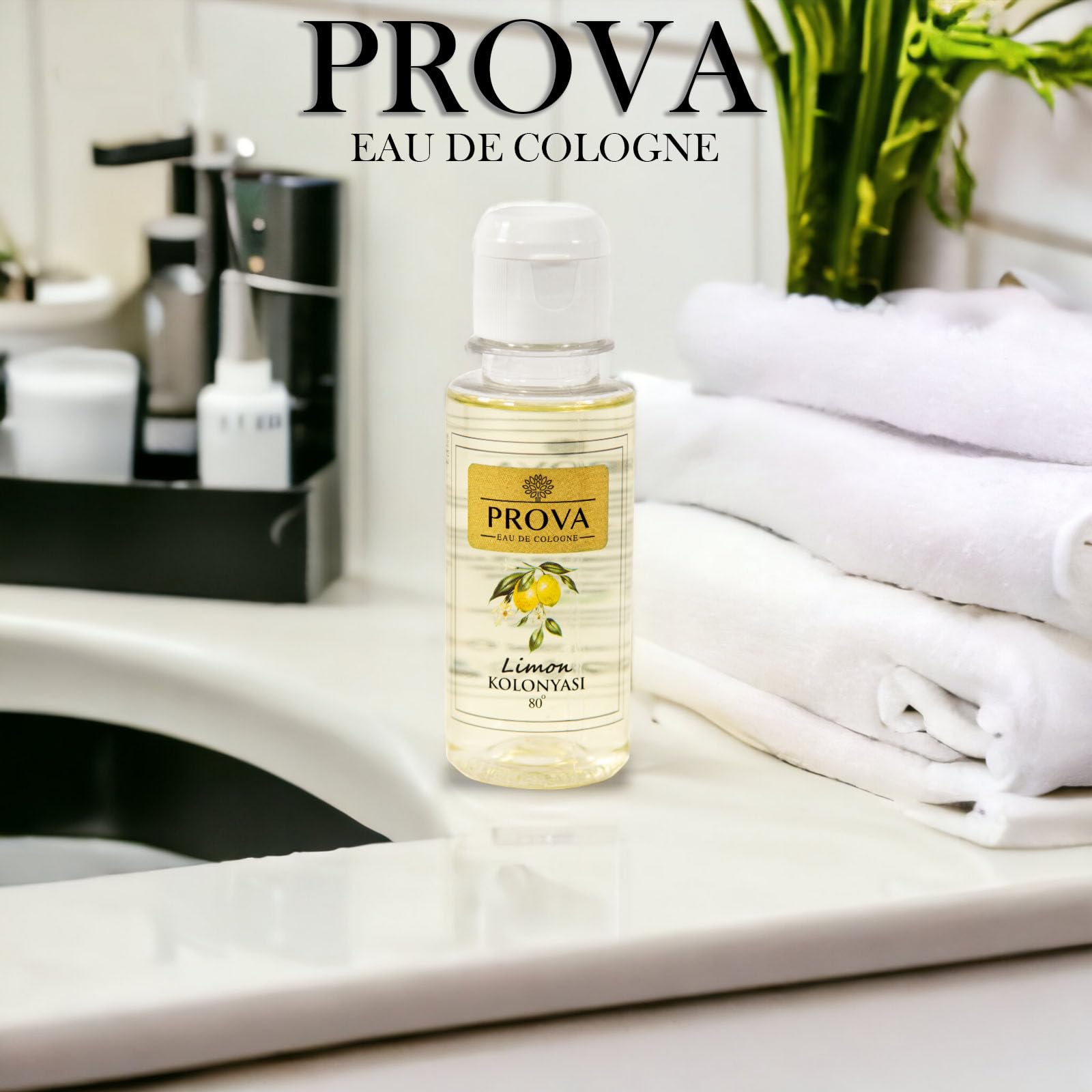 Вода Prova Kolonya Lemon Turkish Fragrance 400 мл, фото №3