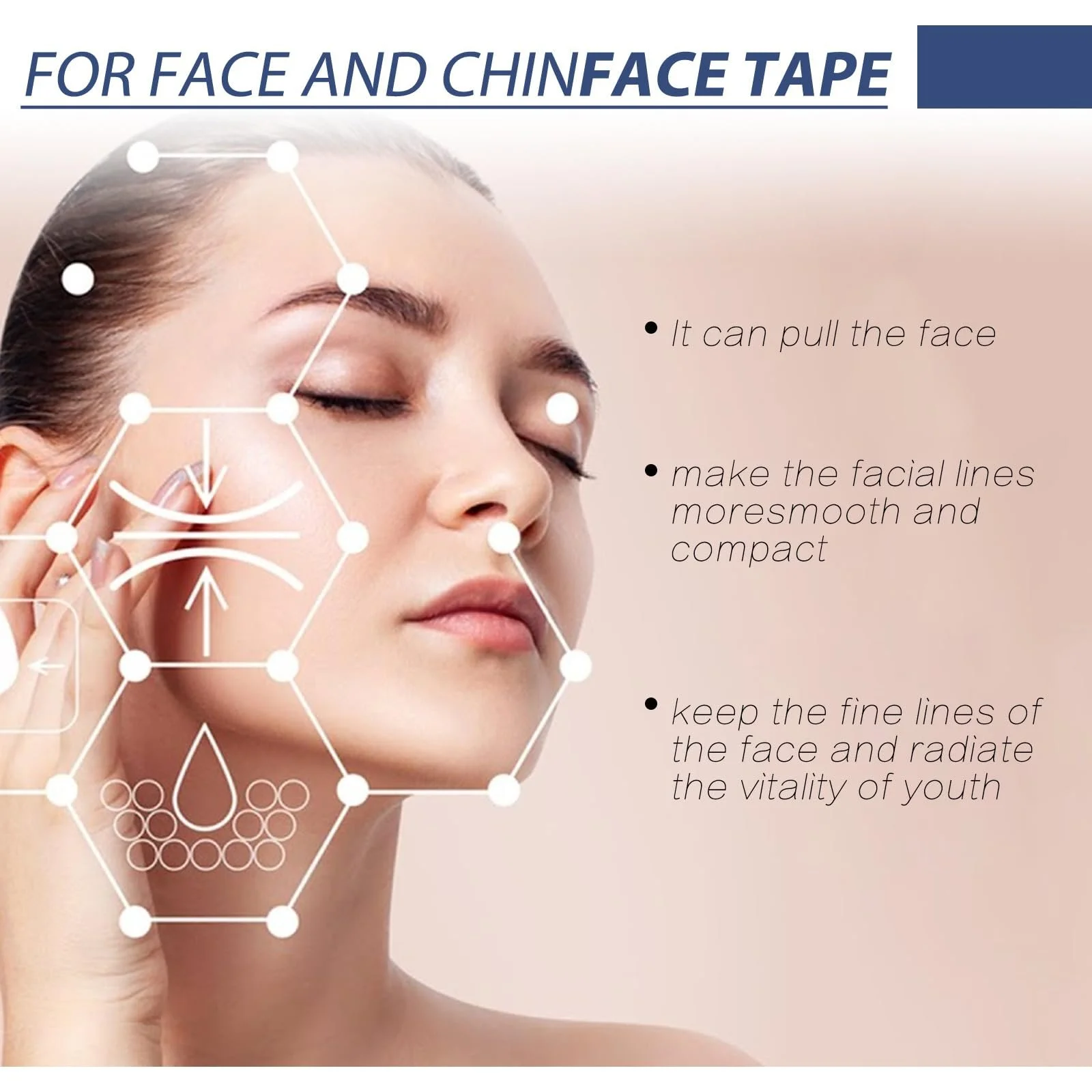 Пластыри для лица невидимые 120 шт, Маска для лица, Лента для подтяжки лица, Двойная упаковка, фото №2