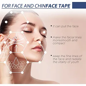 Пластыри для лица невидимые 120 шт, Маска для лица, Лента для подтяжки лица, Двойная упаковка synthetic.ua - Фото 1