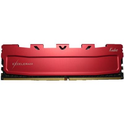 Оперативна пам'ять для ПК DDR4 8GB 2800 MHz Red Kudos Exceleram EKRED4082817A, фото №1