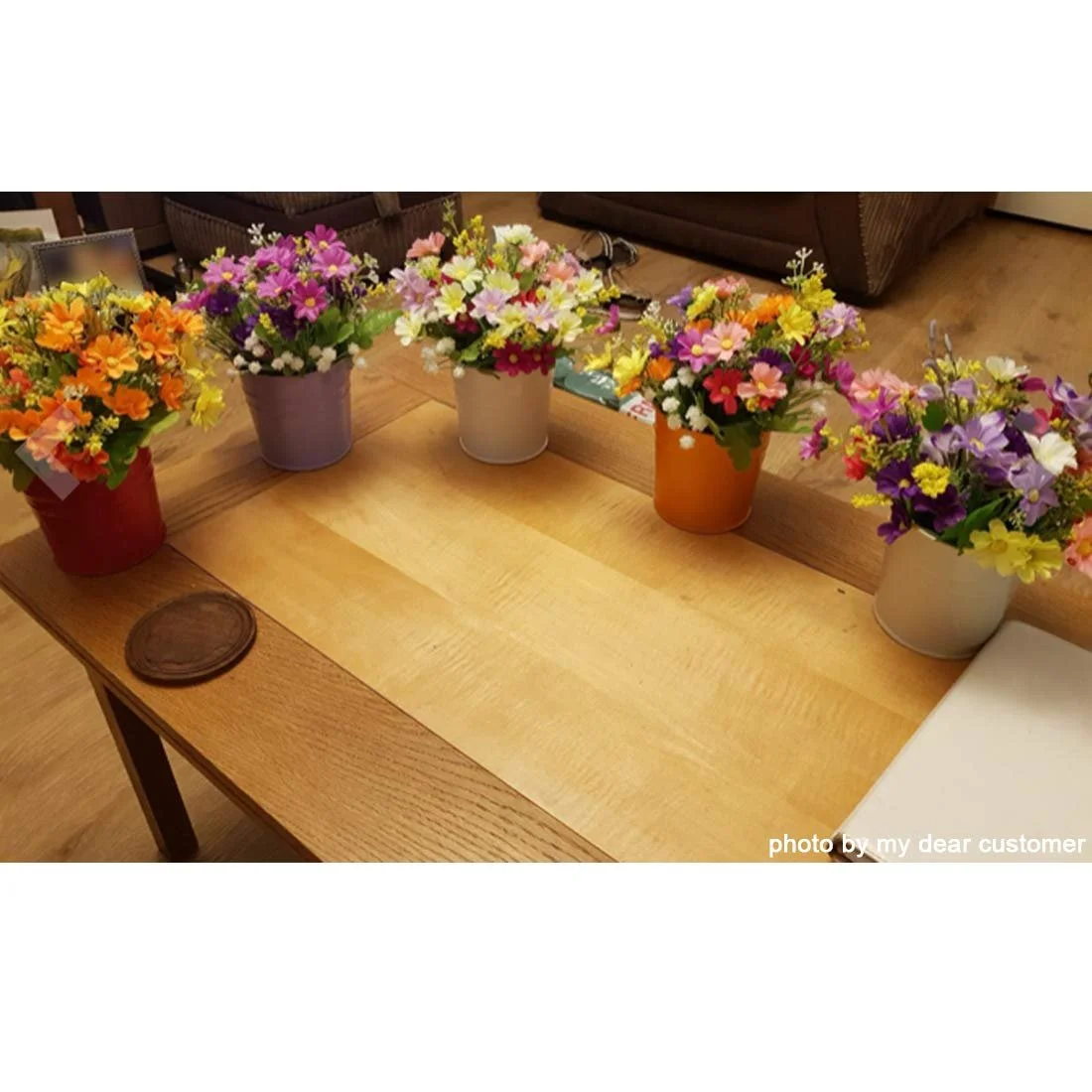 Подвесные кашпо-ведра для цветов GIOVARA металлические с дренажными отверстиями, 10 цветов, 10 шт., фото №9 Подвесные кашпо-ведра для цветов GIOVARA металлические с дренажными отверстиями, 10 цветов, 10 шт., фото №9