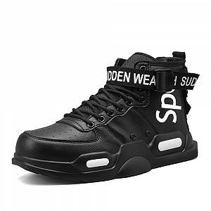 Кроссовки FUSHITON мужские для бега, модные высокие, Freestyle Hi-Top, повседневные спортивные, для хайкинга, для спортзала, для отдыха, для фитнеса - Фото 1