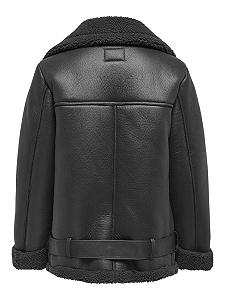 Куртка Авіатор Жіноча ONLY Onlnewlis Faux Leather Aviator CC OTW зі штучної шкіри synthetic.ua - Фото 1
