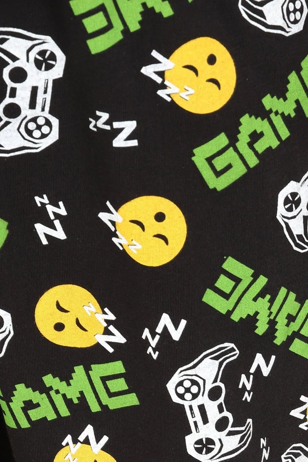 Піжама для хлопчиків Eat Game Sleep Controller Чорний, фото №4