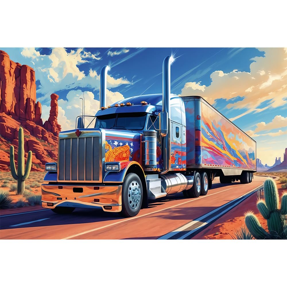 Пазл Trefl Грузовик на дороге 160 элементов, фото №2