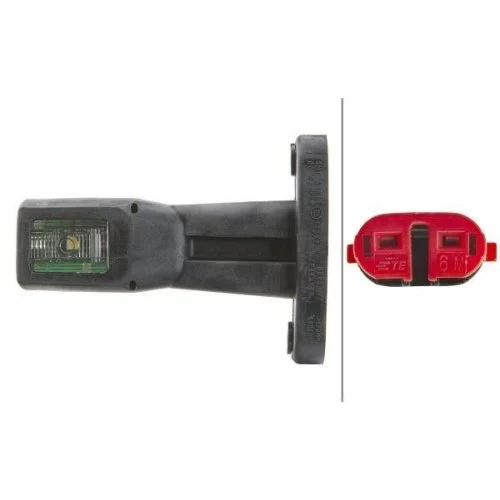 Габаритный огонь HELLA 2XS 011 768-031 для GOLDHOFER левый правый, фото №2