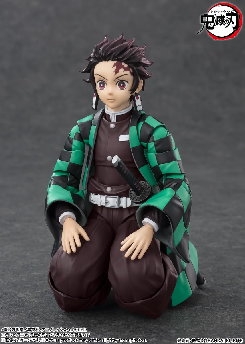 Фигурка Bandai Spirits Demon Slayer: Kimetsu no Yaiba S.H. Figuarts Тандзиро Камадо, 14 см, фото №6