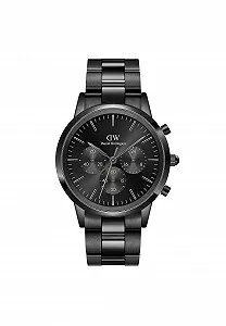 Купить Часы Daniel Wellington Iconic 42 мм Нержавеющая сталь (316L) Черный, Черный, 42 мм, Classic - Фото 1 Часы Daniel Wellington Iconic 42 мм Нержавеющая сталь (316L) Черный, Черный, 42 мм, Classic - Фото 1