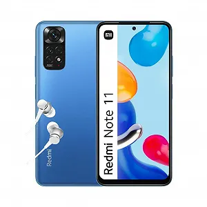 Смартфон Xiaomi Redmi Note 11 + Навушники 4/64 GB 6.43 дюйма 90 Hz FHD+ AMOLED Snapdragon 680 50 MP 5000 mAh Twilight Blue - Фото 1