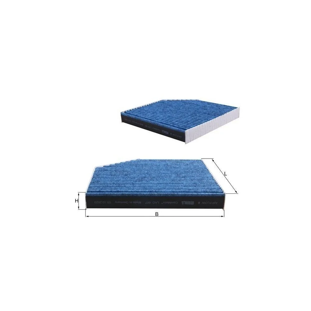 Фільтр салону KNECHT LAO 667 CareMetix® для AUDI VW BENTLEY CUPRA, фото №1