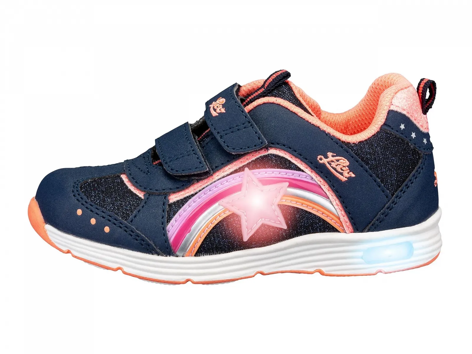 Кроссовки Lico Rainbow V Blinky для девочек, фото №8