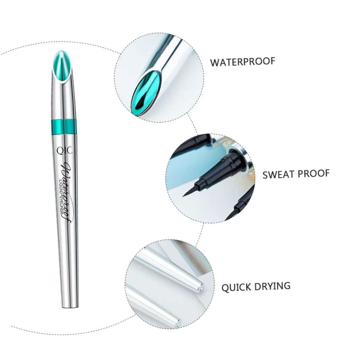 Олівець для очей Angoily Тонкий Набір Водостійкий, фото №6 Олівець для очей Angoily Тонкий Набір Водостійкий, фото №6