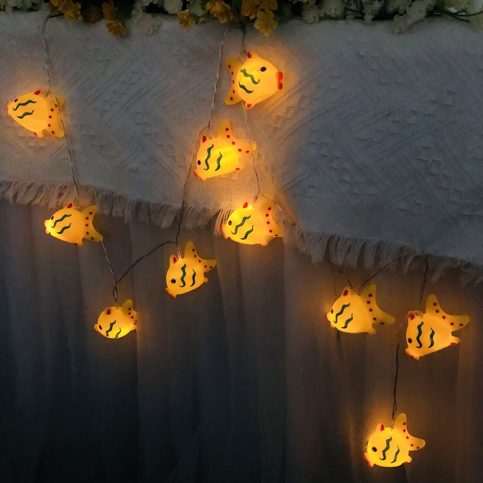 Гірлянда Riaxuebiy Групер, 1.65 м/10 LED, риба, фото №6