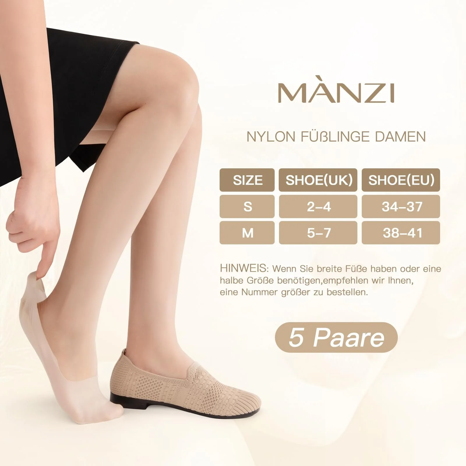 Шкарпетки MANZI Жіночі Нейлонові, фото №6