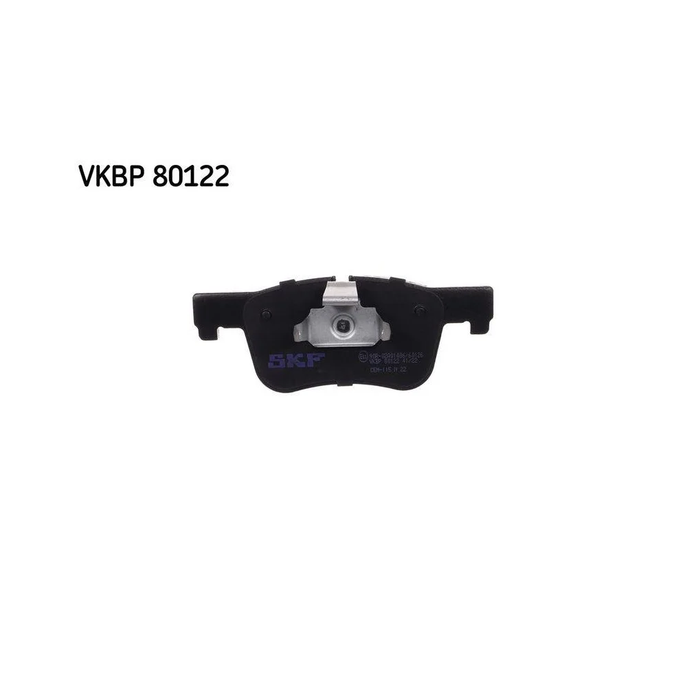 Комплект гальмівних колодок, дискове гальмо SKF VKBP 80122 для BMW, передній міст, фото №1 Комплект гальмівних колодок, дискове гальмо SKF VKBP 80122 для BMW, передній міст, фото №1