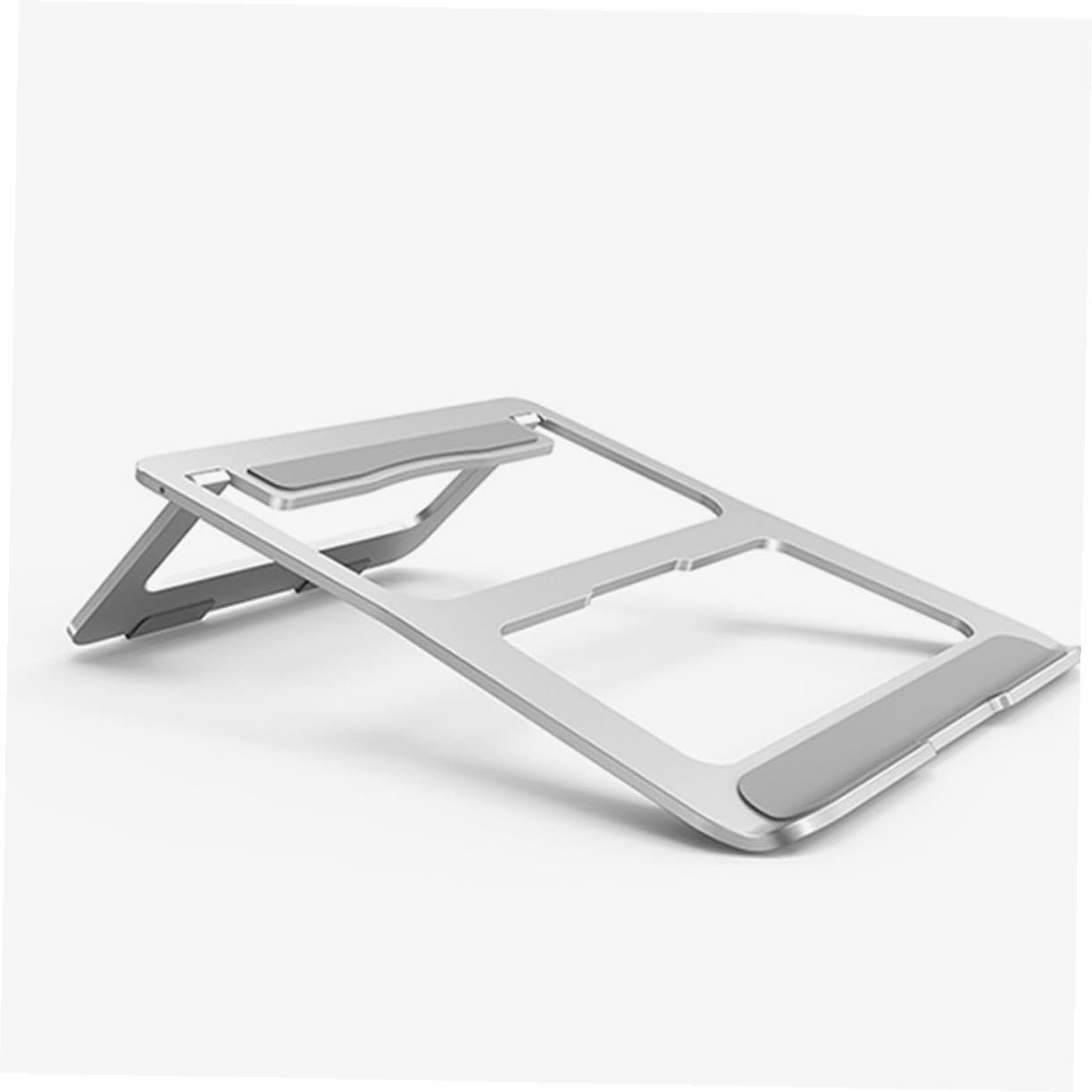 Подставка для ноутбука Алюминиевая складная нескользящая прочная с эргономичным углом для лучшего комфорта сидения и быстрого отвода тепла Многофункциональная для стола, фото №8
