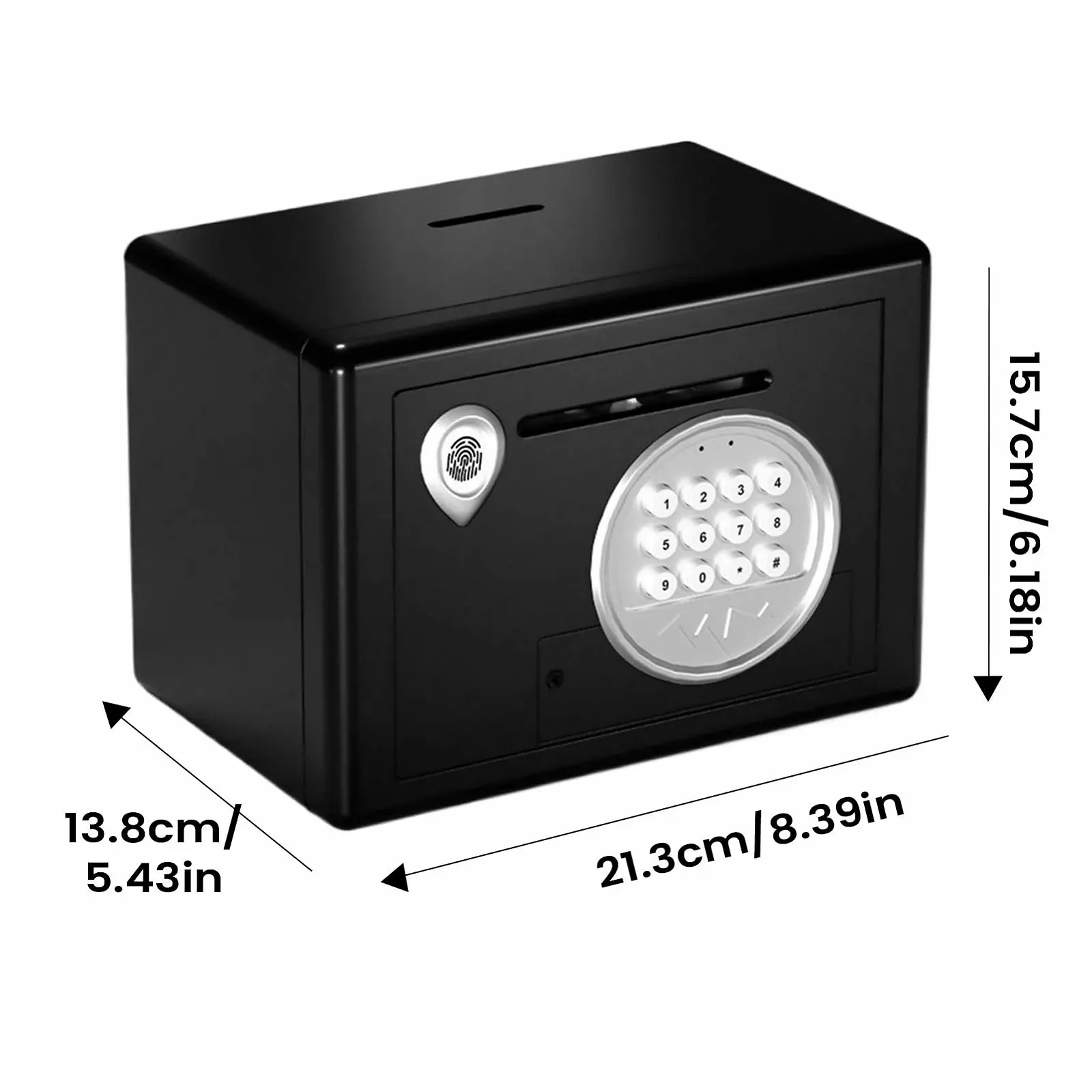 Копилка-сейф электронная с кодовым замком ABS-пластик, фото №5