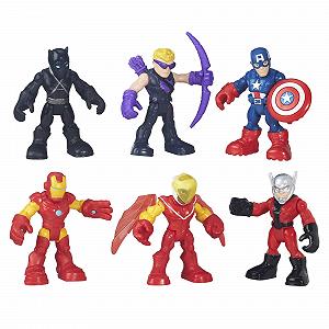 Фигурка Playskool Heroes Super Hero Adventures Капитан Америка Super Jungle Squad - Фото 1