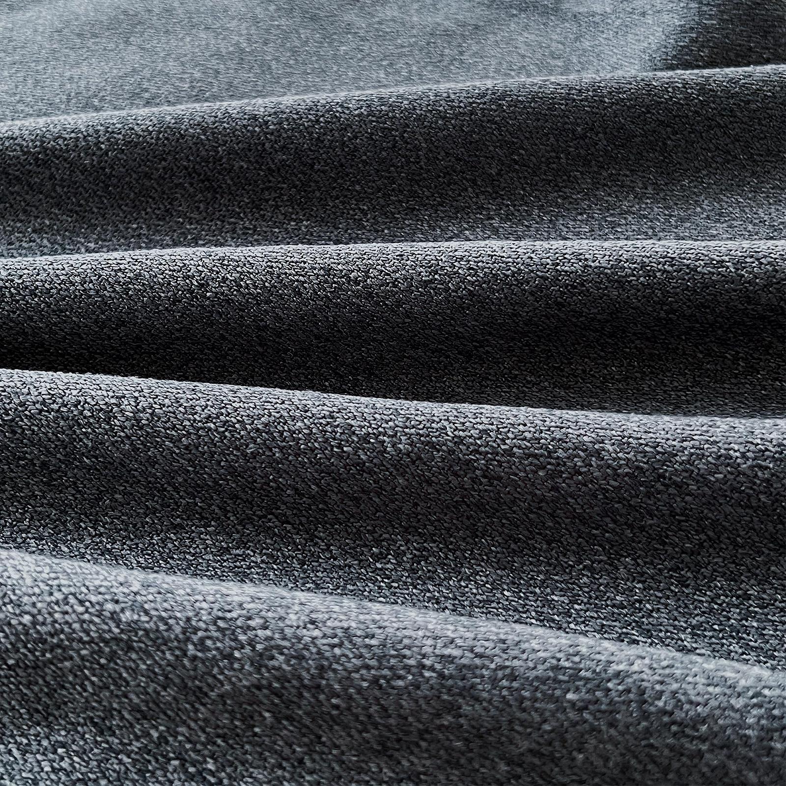 Декоративная дорожка на кровать OSVINO Однотонная серия Полиэстер Гостиная, темно-серый 180 x 48 см для кровати 180 см, фото №3 Декоративная дорожка на кровать OSVINO Однотонная серия Полиэстер Гостиная, темно-серый 180 x 48 см для кровати 180 см, фото №3