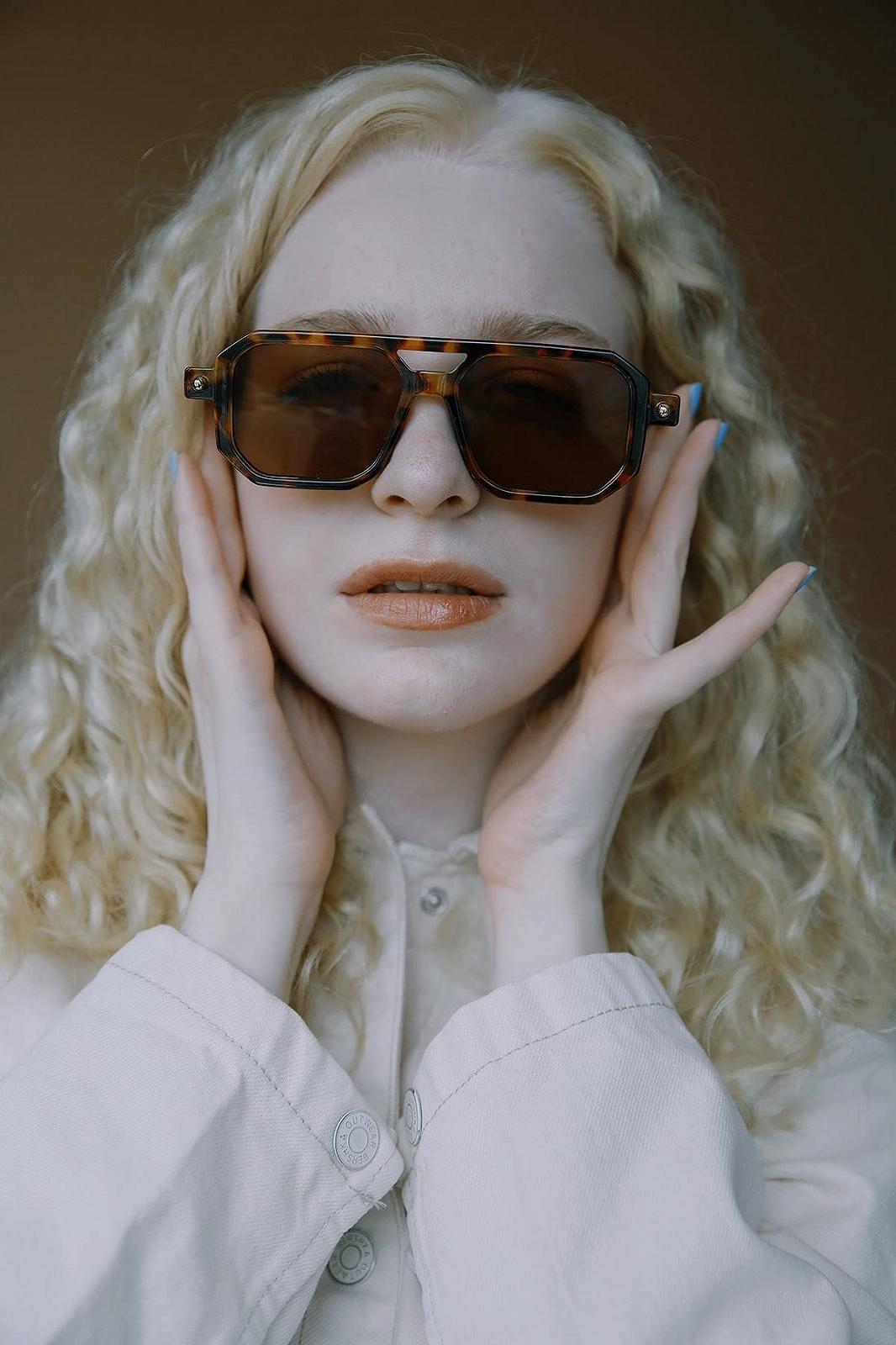 Сонцезахисні окуляри Квадратні Bilge Karga Fjodor Vintage 70-х Плоскі Авіатори для Жінок і Чоловіків, фото №4