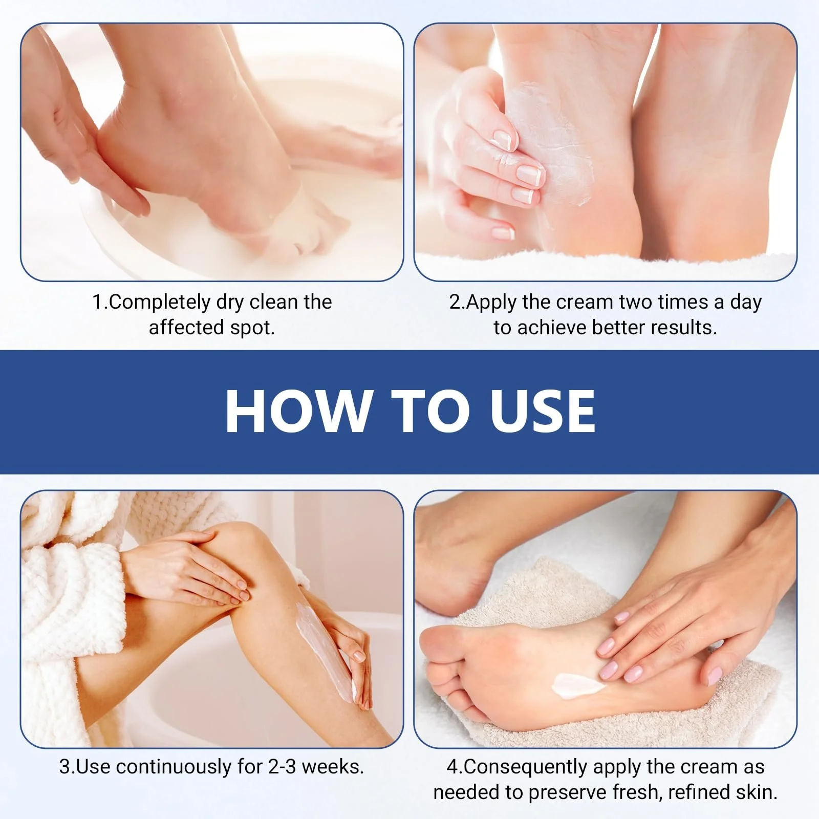 Крем для ног и локтей с мочевиной 60% и салициловой кислотой 2%, от трещин и мозолей, фото №4