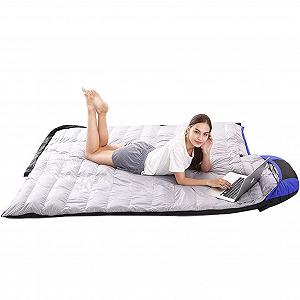 Спальний мішок MYVVKIA Outdoor Ultralight Goose Down Waterproof synthetic.ua - Фото 1