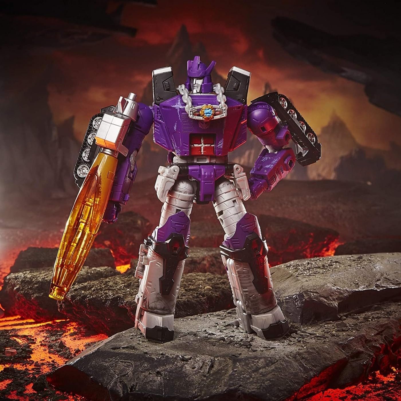 Екшн-фігурка Transformers Generations War for Cybertron: Kingdom Leader WFC-K28 Galvatron, 19 см, різнобарвна, фото №3