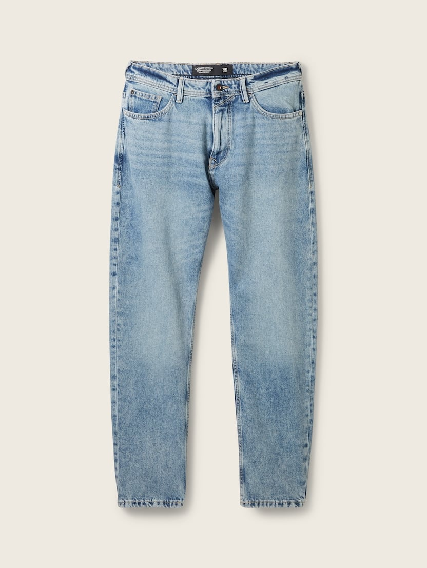 Джинси Loose Straight Fit Jeans 1040203-10146 Tom Tailor Блакитний M, фото №4