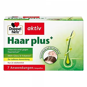 Ампулы Doppelherz Hair Plus 7 штук - Фото 1