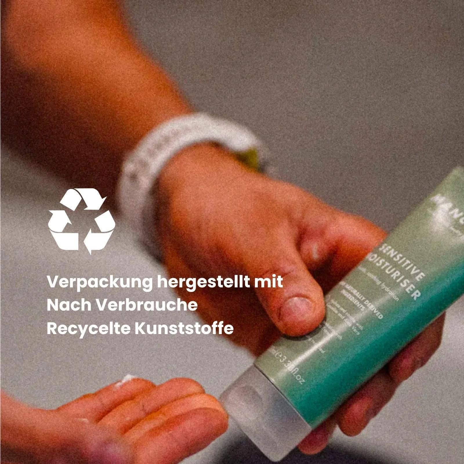 Зволожувальний крем ManCave Sensitive 100 ml Intensive Care Aloe Vera & Shea Butter Vegan, фото №5 Зволожувальний крем ManCave Sensitive 100 ml Intensive Care Aloe Vera & Shea Butter Vegan, фото №5