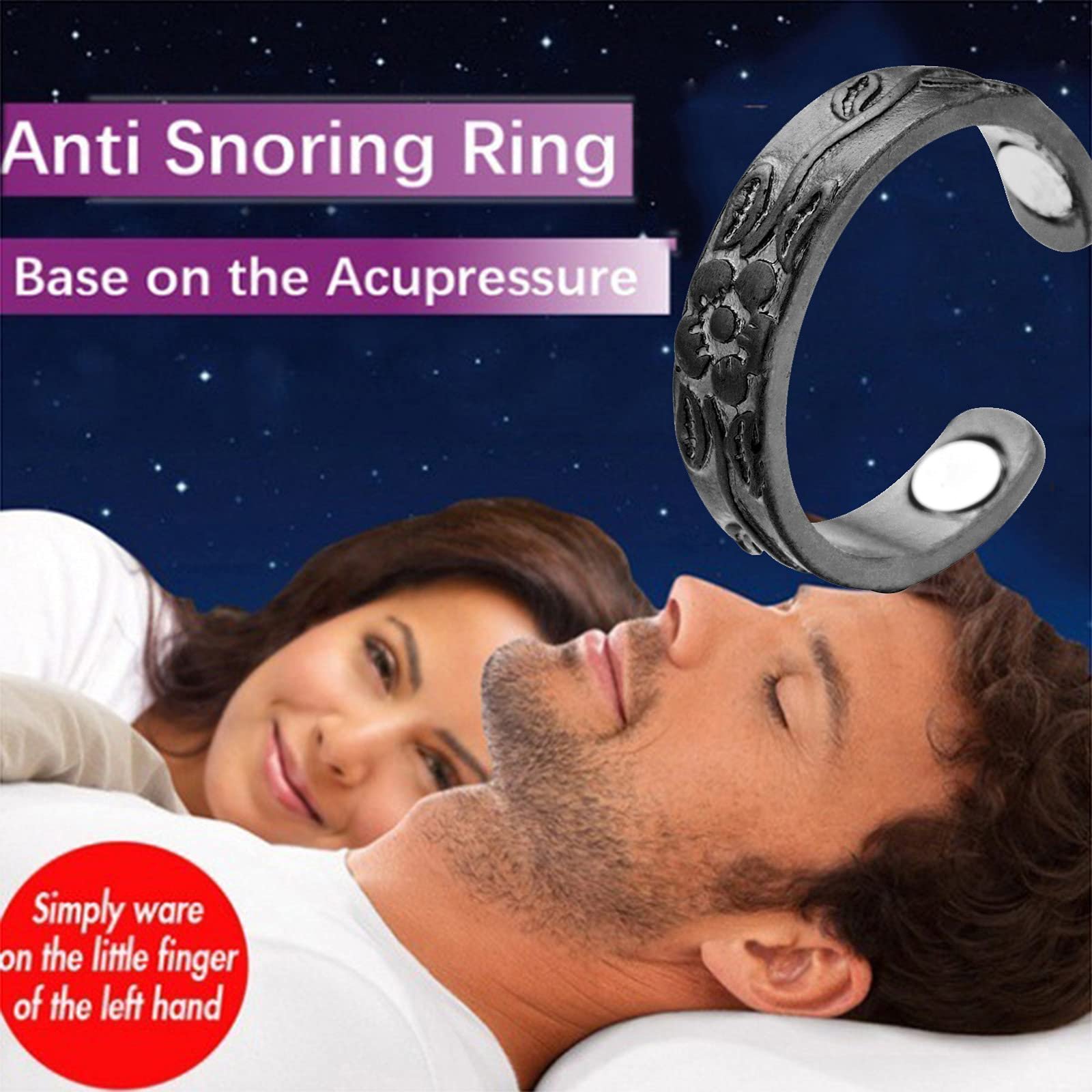 Магнітний перстень проти хропіння. Для схуднення. Для спалювання жиру, фото №3 Магнітний перстень проти хропіння. Для схуднення. Для спалювання жиру, фото №3