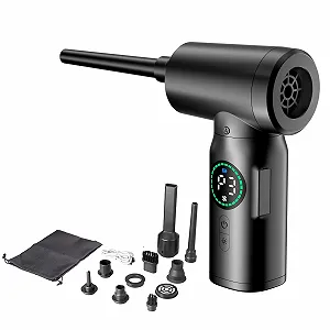 Электрический воздуходувка Rawrr 100,000 rpm 7500 mAh LCD-дисплей 3 скорости - Фото 1