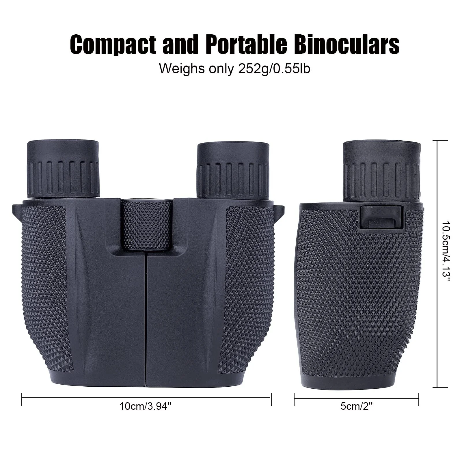 Бінокль компактний LAKWAR 12x25 портативний з нічним баченням, фото №4